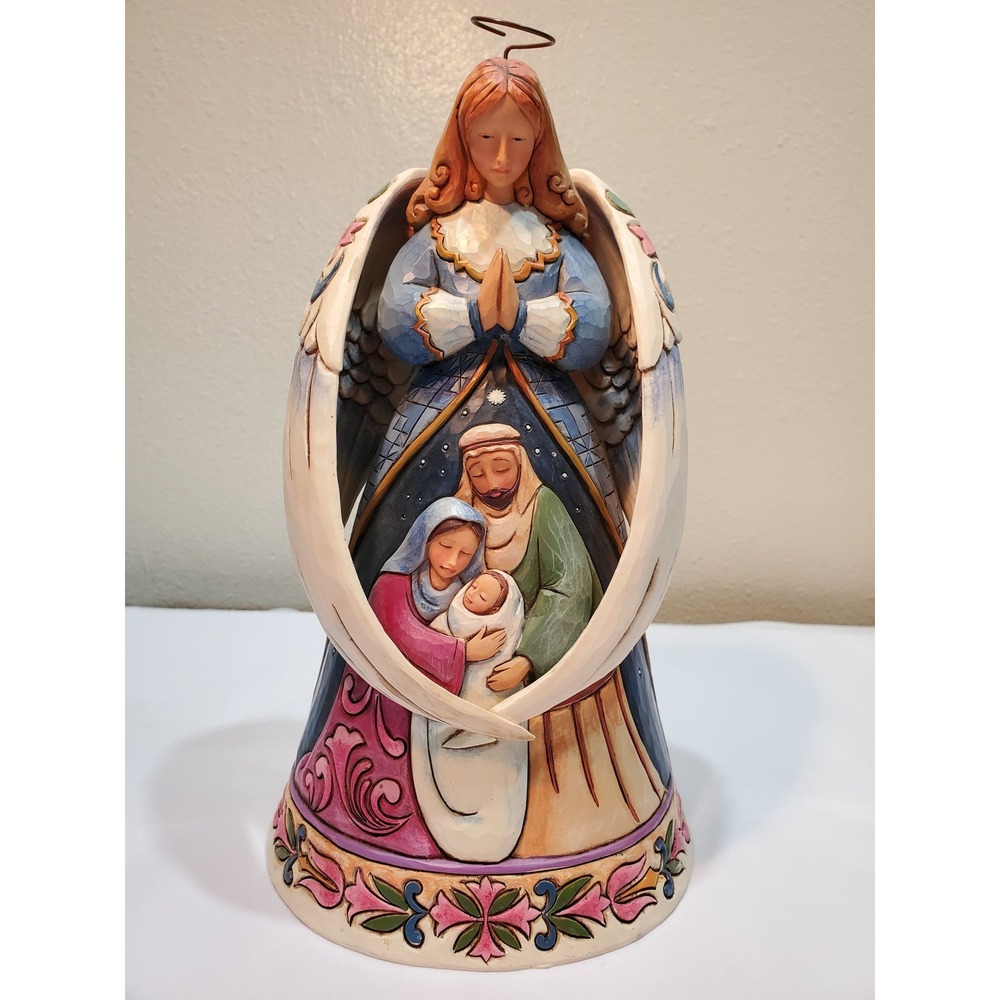Jim Shore Heartwood Creek Our Savior Is Born Angel Nativity Figurine 4017633